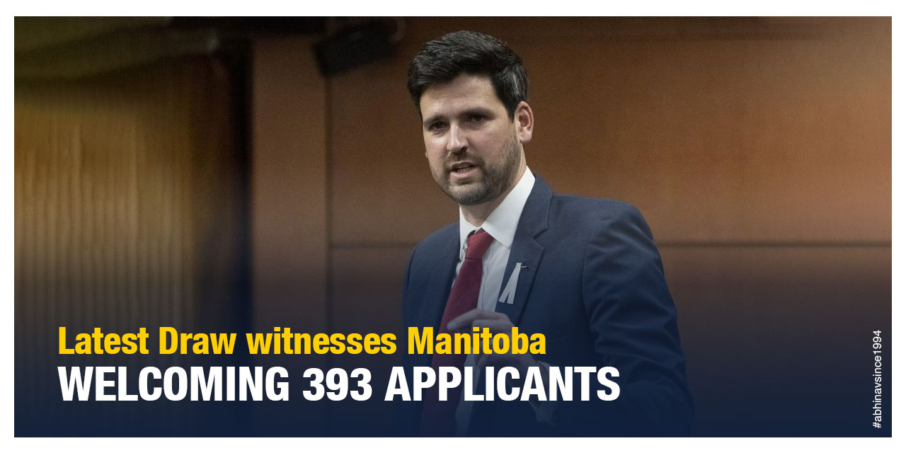 Latest Draw witnesses Manitoba welcoming 393 applicants